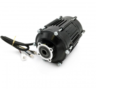 Elektromotor 1200 Watt 48 Volt mit Getriebe Bürstenlos